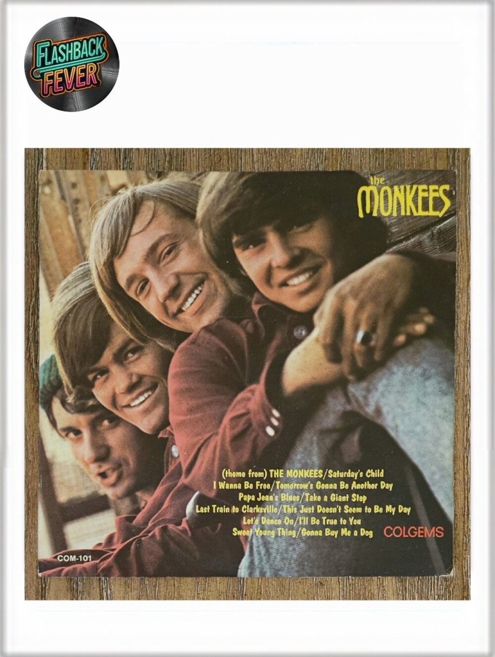 THE MONKEES•The Monkees•1966 US Mono (#COM-101)•Hollywood, 1st Press